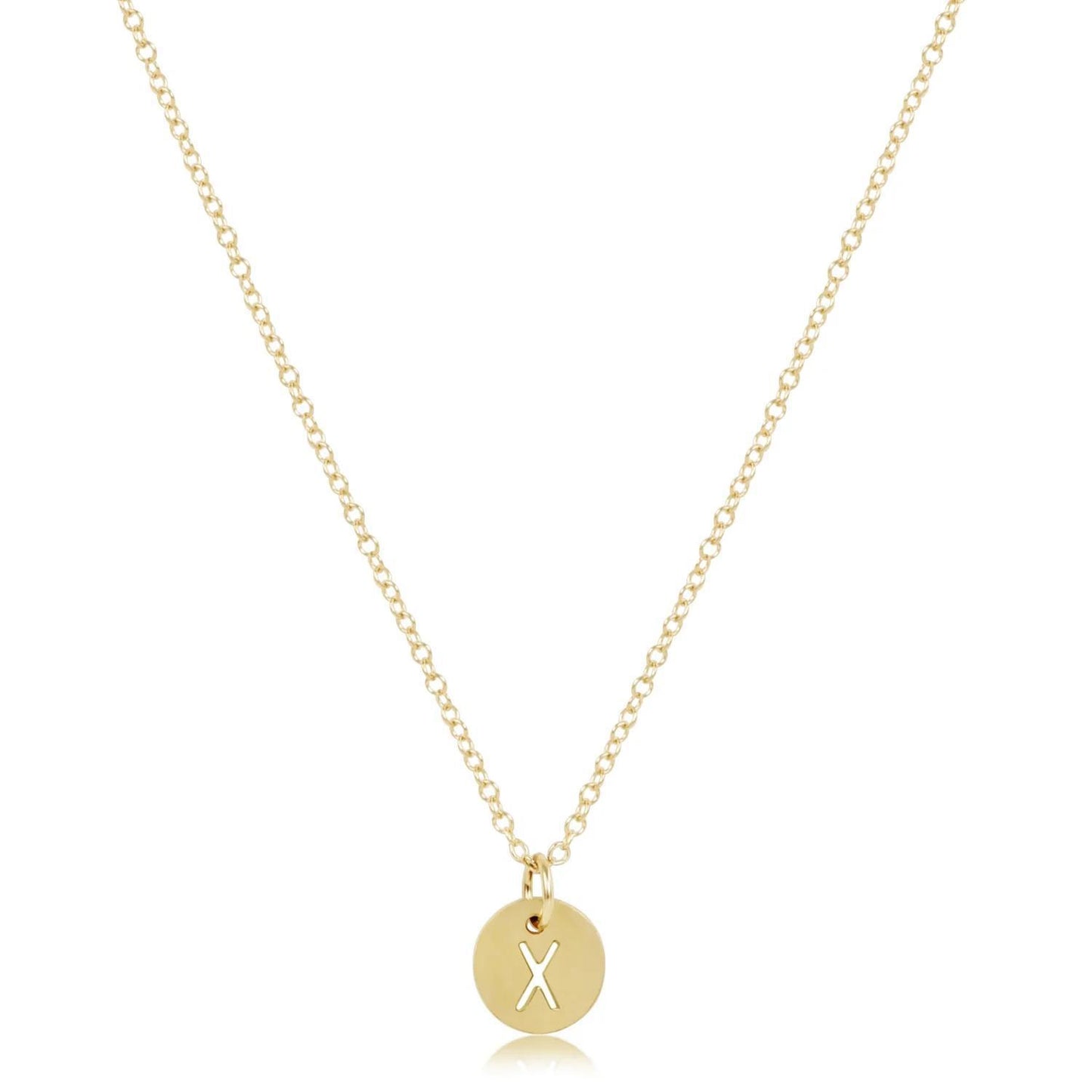 Respect Small Disc - Necklace