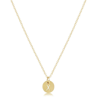 Respect Small Disc - Necklace