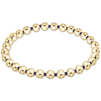 Gameday Hope Grateful 5mm Bead Bracelet