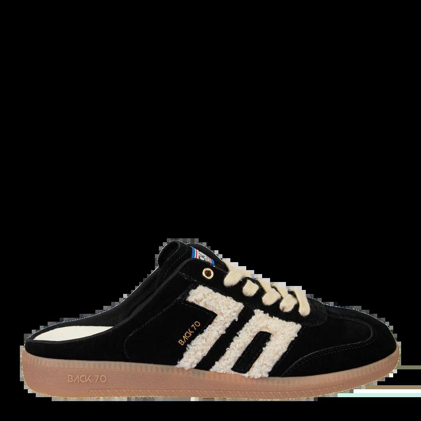EASTER in BLACK Backless Sneakers