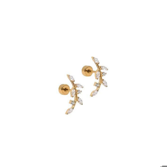 Chloe Climber Screwback Stud Earrings