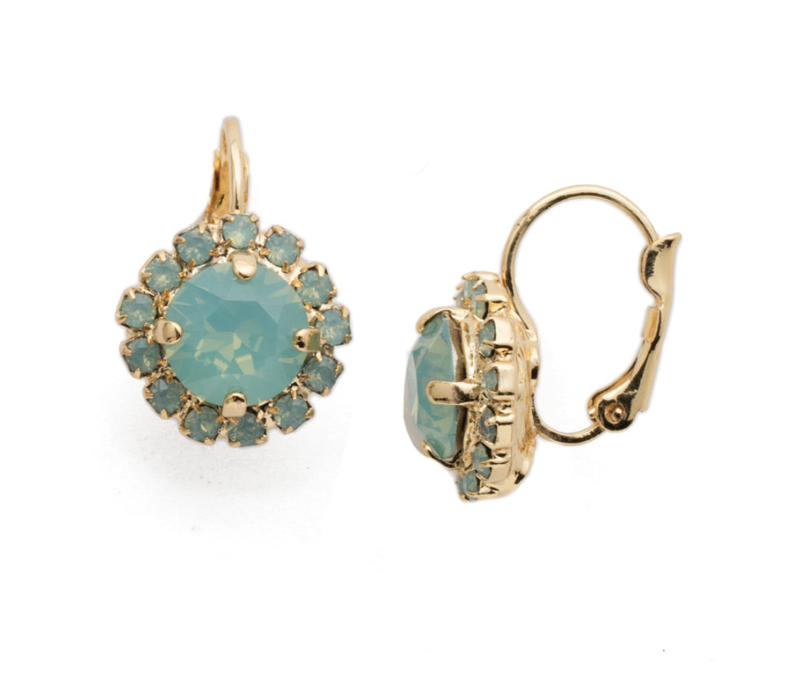 Dangle Halo Earrings