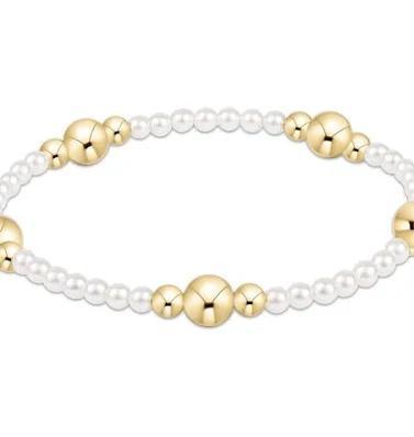 Purpose Gold 6mm Pearl Bracelet