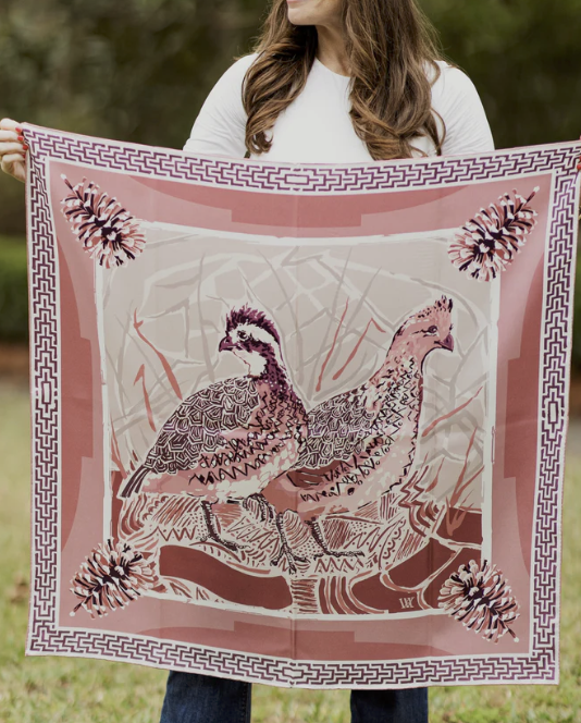 Double Sided Silk Scarf