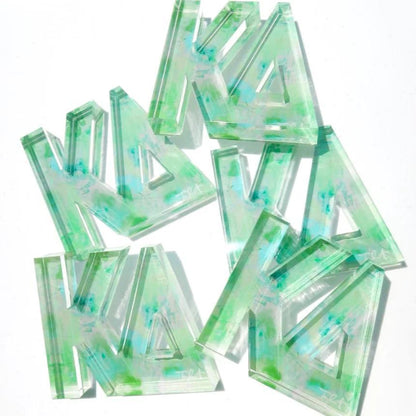 Acrylic Letter Block Sorority Letters