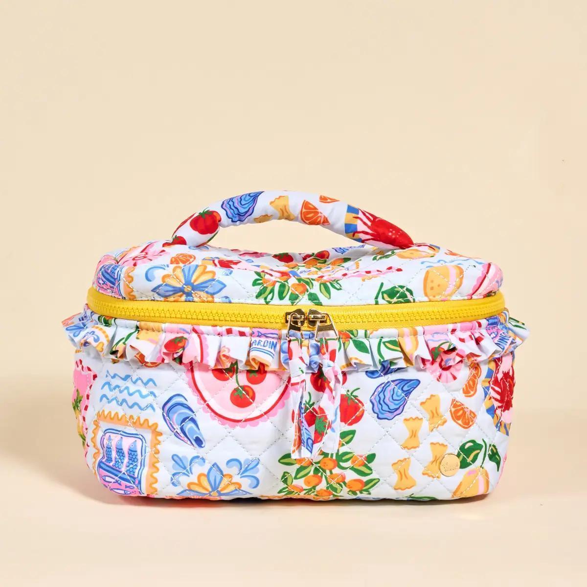 Glam & Go Quilted Cosmetic Bag