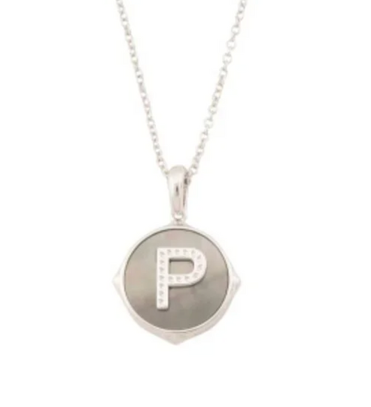 Rhodium Letter Disc