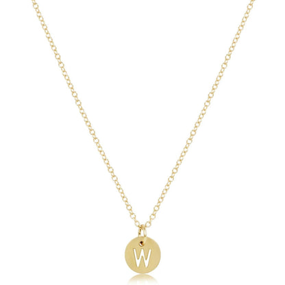 Respect Small Disc - Necklace