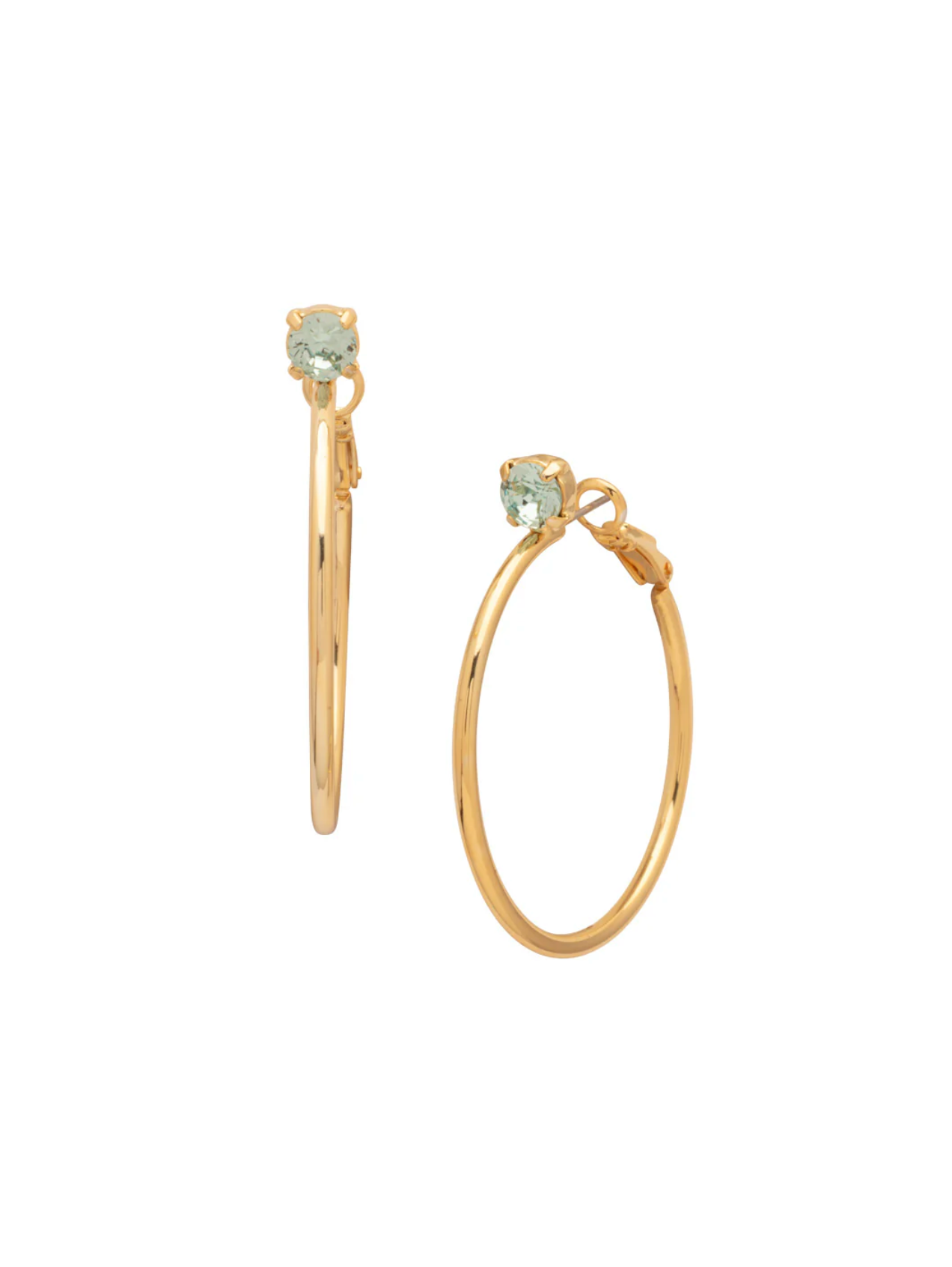 Mini Serafina Hoop Earrings