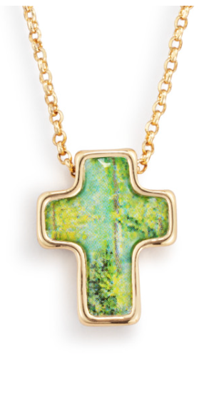 Artful Cross Necklace