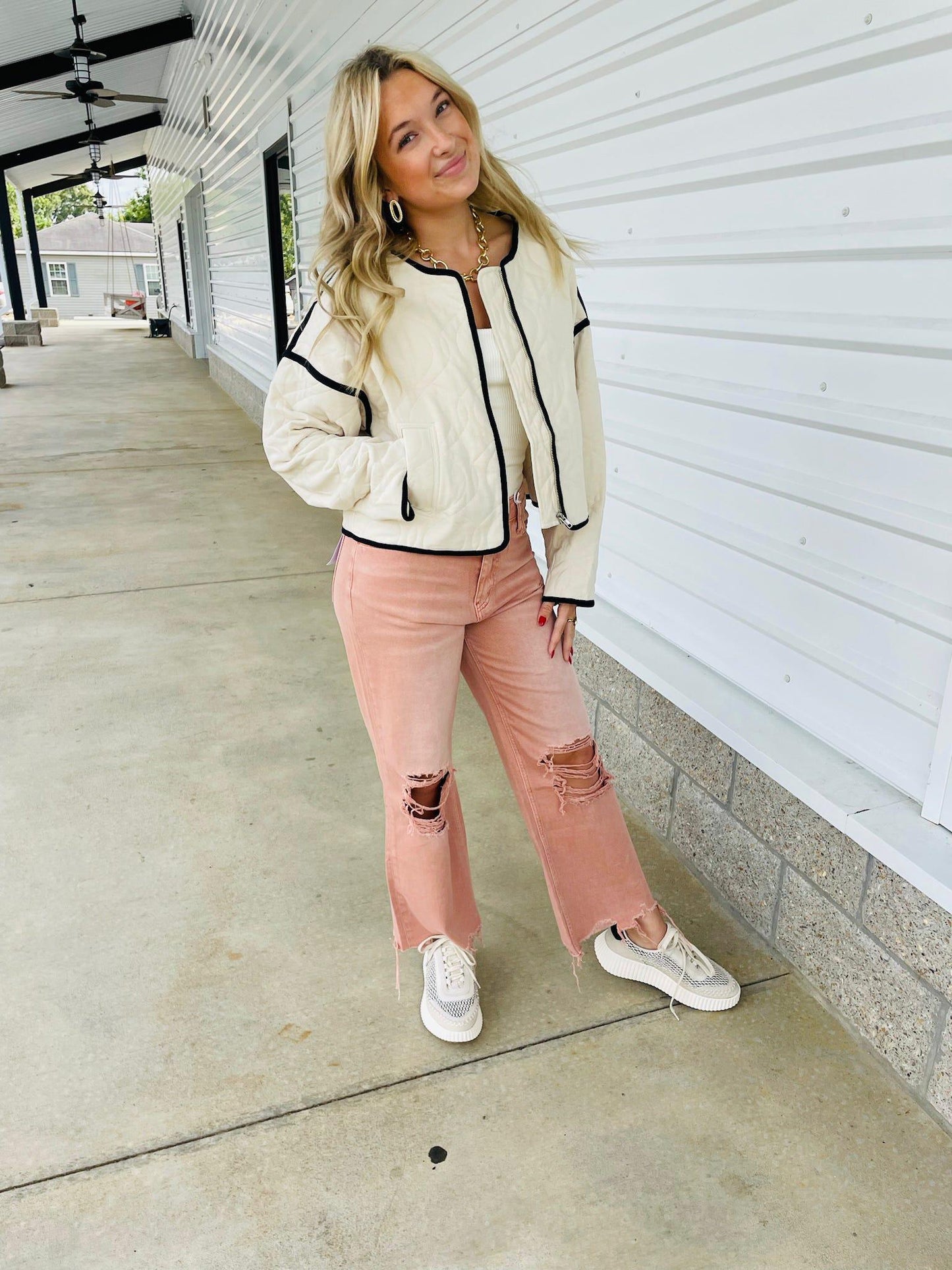 Isabelle Ivory Jacket