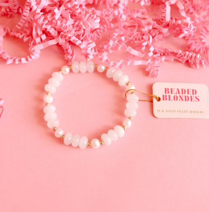 Pearl Gemstone Bracelet
