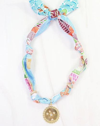 Shannon Scarf Charm Necklace