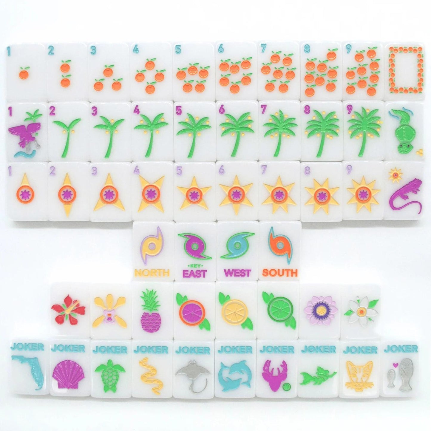 Middle & Main Mahjong Tiles with Storage Bag