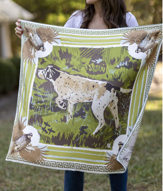 Double Sided Silk Scarf