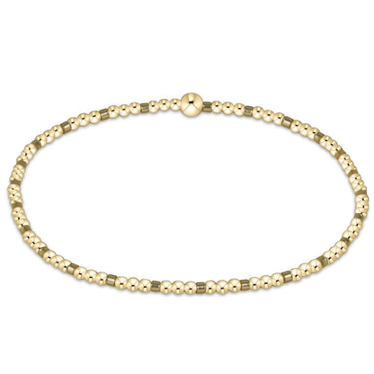 Gameday Hope Sincerity Pattern 2mm Bead Bracelet