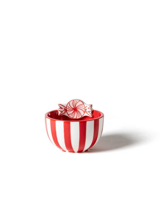 Happy Everything Peppermint 4 Embellishment Bowl