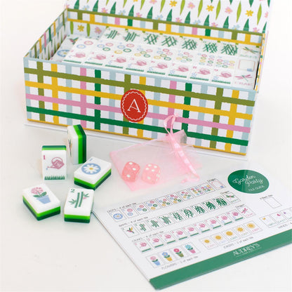 Garden Party Mahjong Tile Set (160 Tiles)