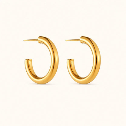 Muse Hoops - Gold