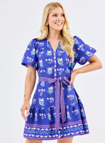 Addison Dress | Petal Keepsake Blue