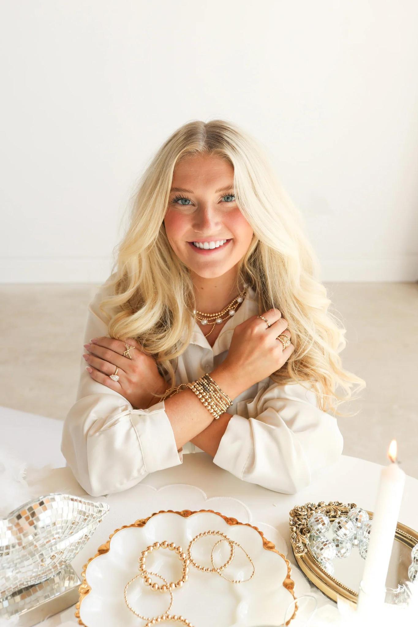 Ash Gray June Bracelet