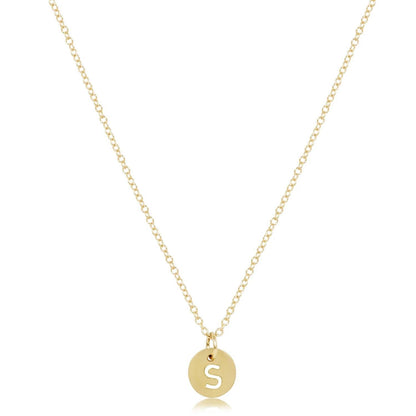 Respect Small Disc - Necklace