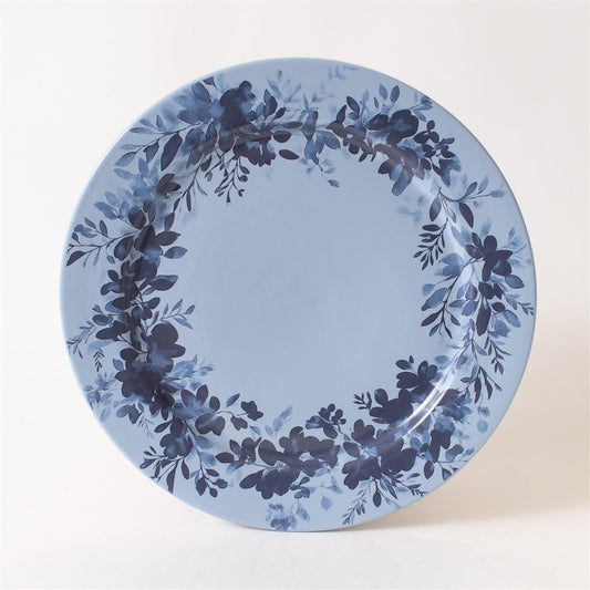 Winter Blue Petal Plate