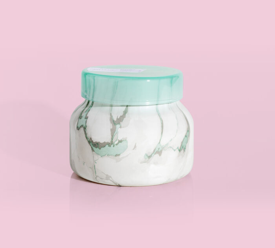 8 OZ MODERN MARBLE PETITE JARS