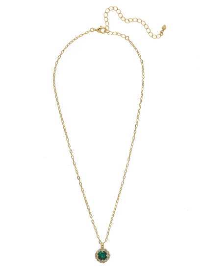 Haute Halo Pendant Necklace