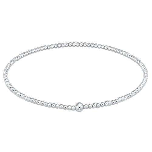 Classic Sterling 2mm Bead Bangle