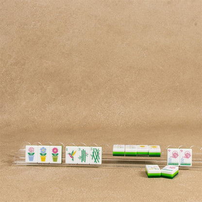 Acrylic Scalloped Mahjong Rack and Pusher (Sold in groups of 4)