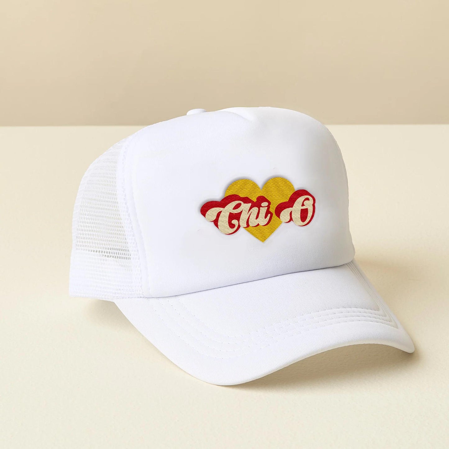 Sorority White Trucker Hat