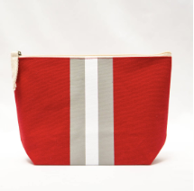 Campus Stripe Cosmetic Bag