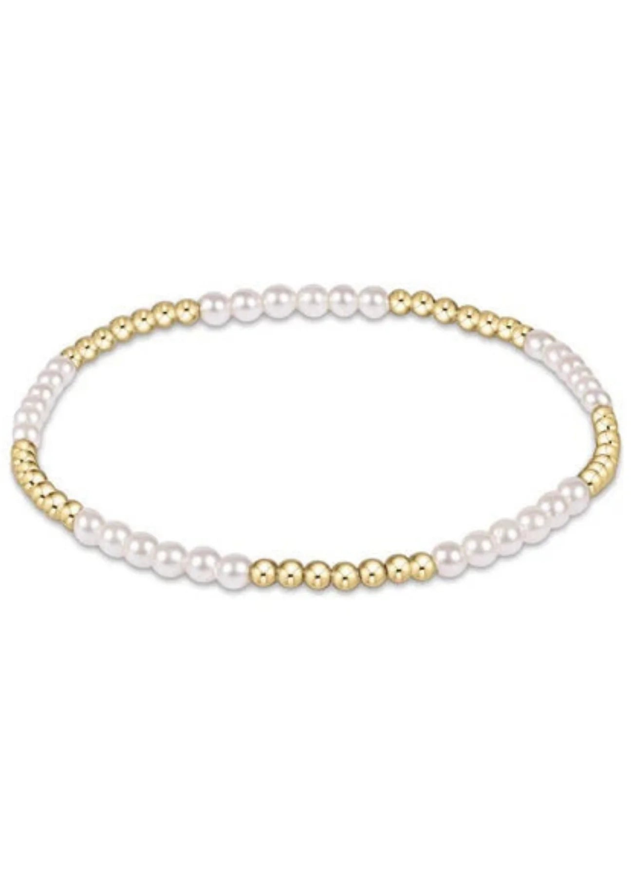 Gemstone Blissful Pattern 2.5mm Bead Bracelet