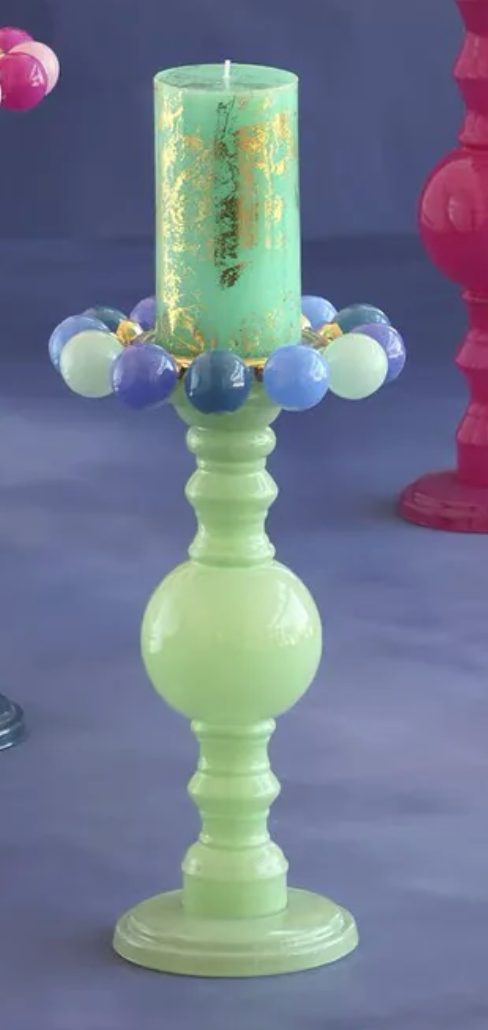 Ballerina Pillar Candle Holder