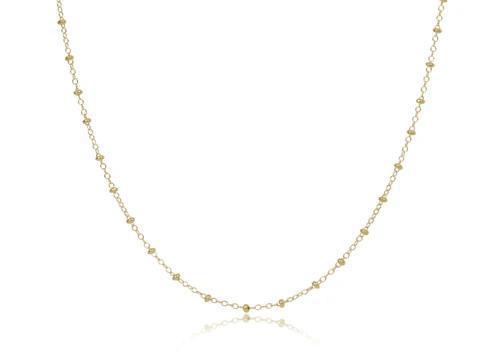 17" Choker Simplicity Chain Gold - Classic 2mm Gold