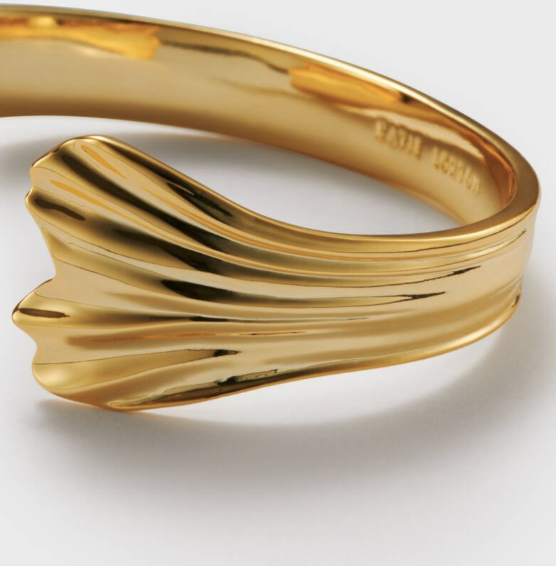 Floramour Bangle Gold Coated