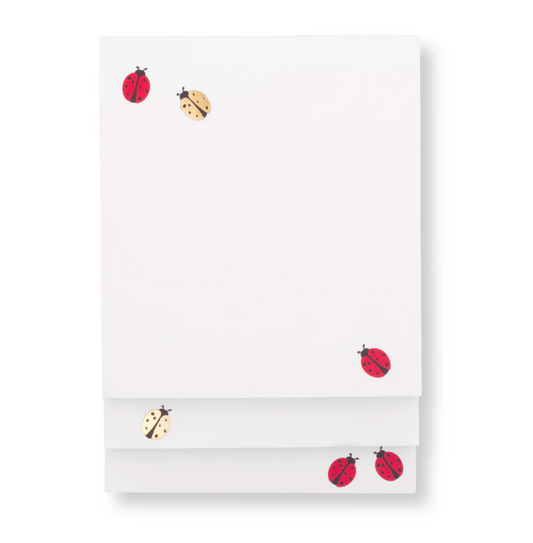 Ladybug Stacked Notepad