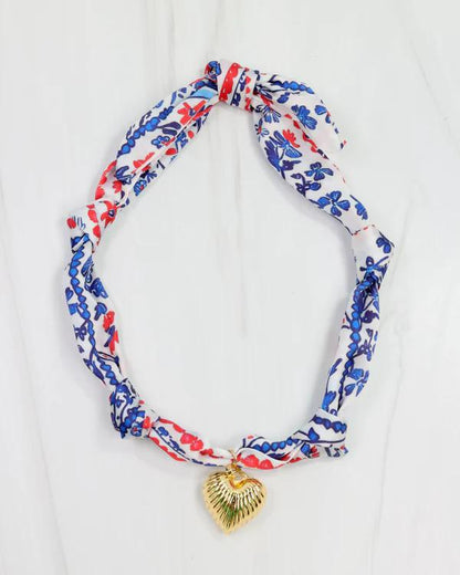Serafina Scarf Charm Necklace