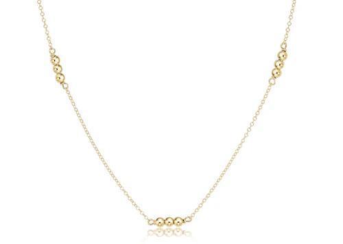 15" Choker Joy Simplicity Chain Gold - 3mm Gold