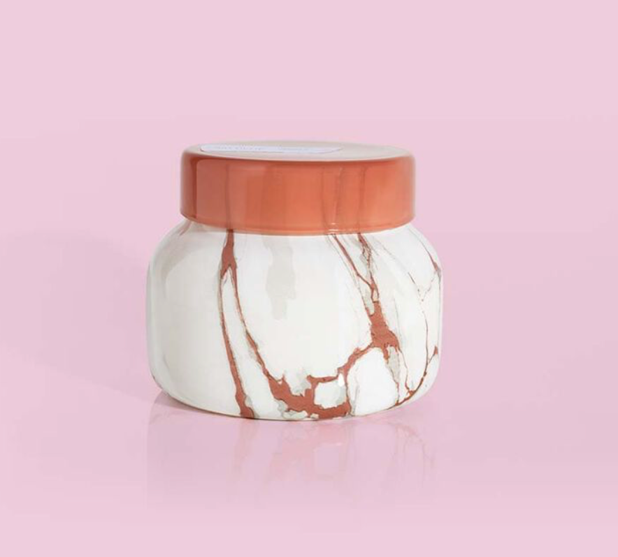 8 OZ MODERN MARBLE PETITE JARS