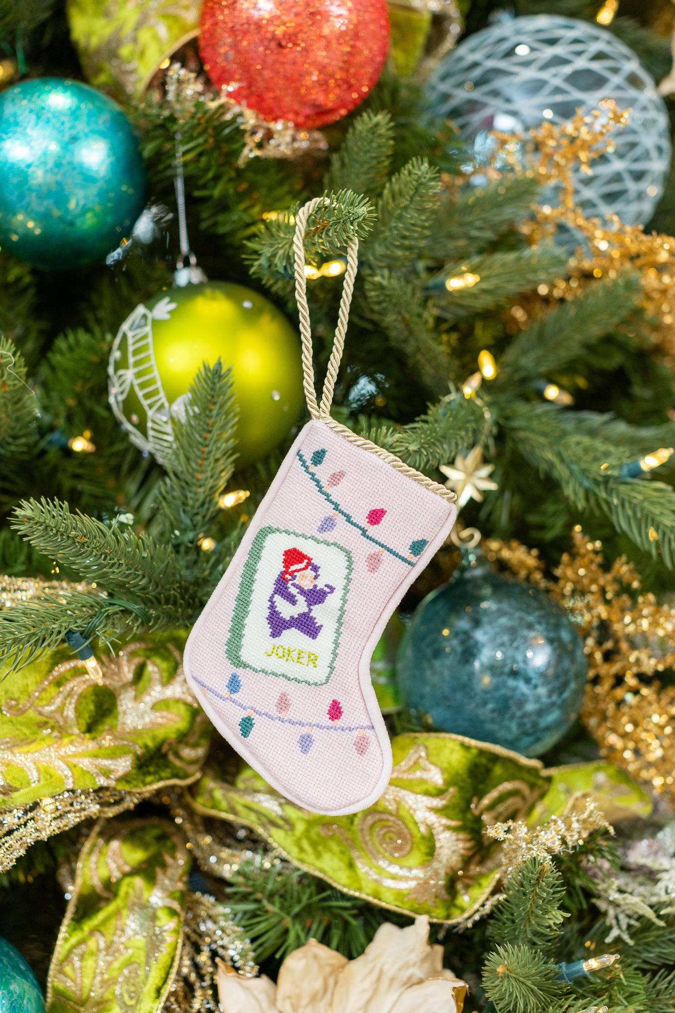 Mahjong Needlepoint Ornaments