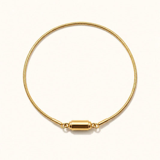 Magna Snake Bracelet Gold