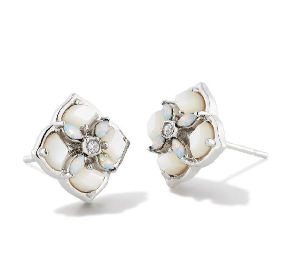 DIRA STONE STUD EARRING