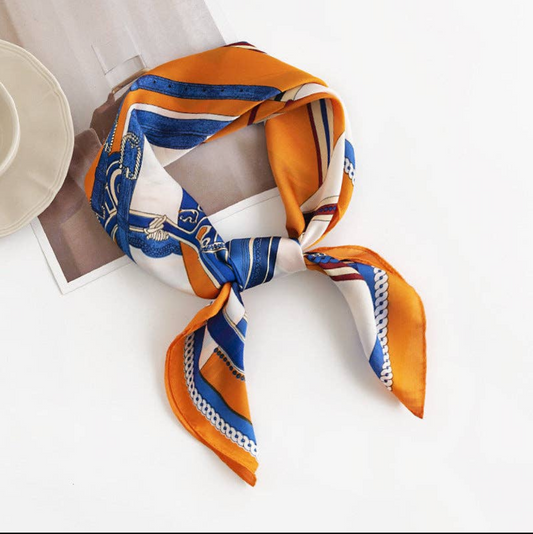 Satin Square Scarves