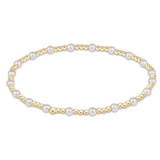 Sincerity Pearl 3mm Bracelet