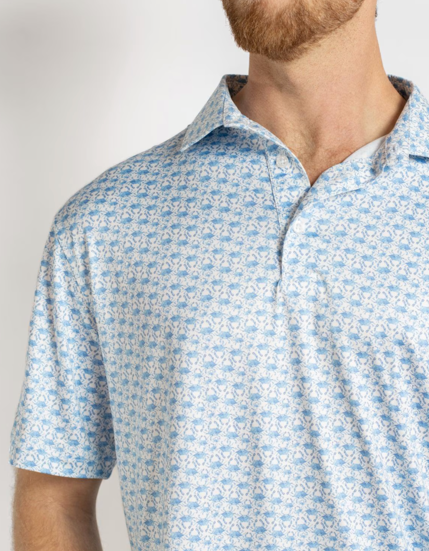 Men's Chesapeake Crab Performance Polo