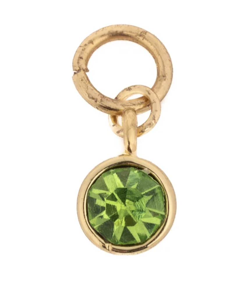 Thea Charm Bar - Birthstone Charms