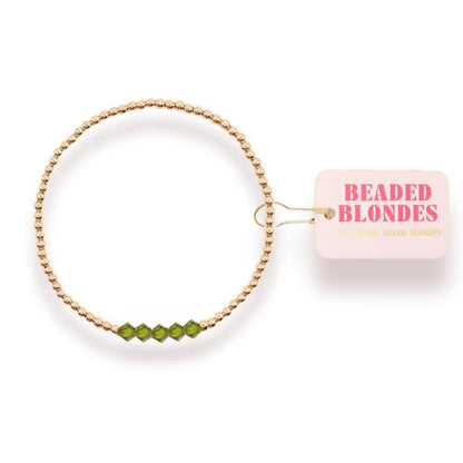 Olive Green Kim Bracelet