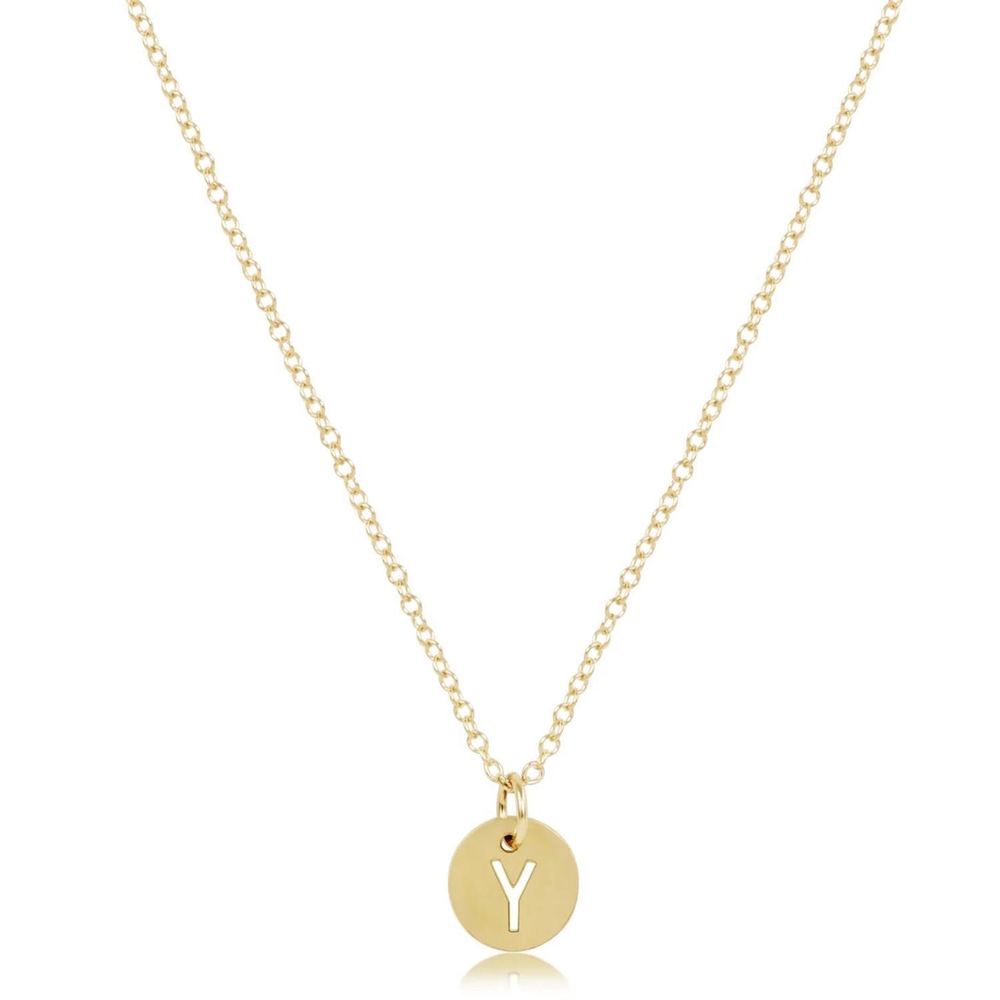 Respect Small Disc - Necklace